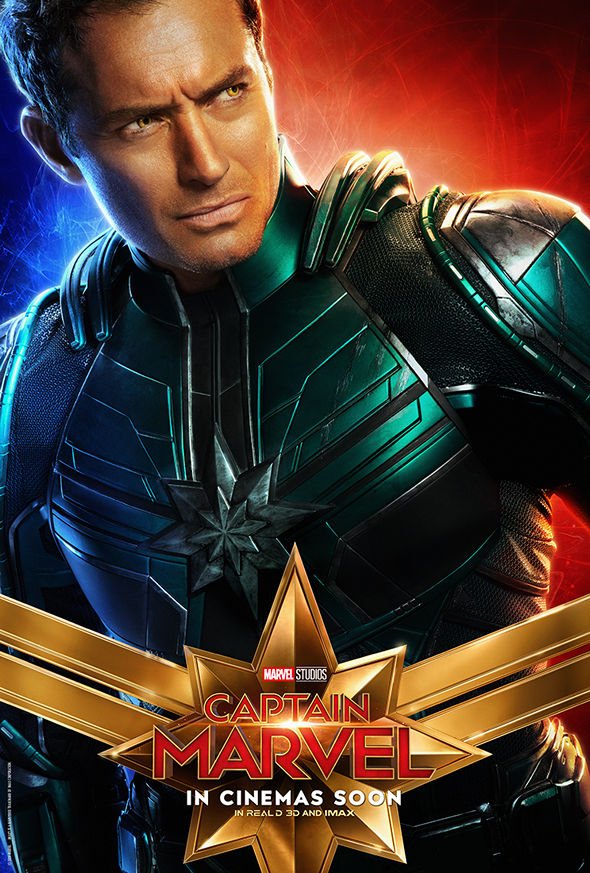 MARVEL隊長 (2D版)電影圖片 - 14_OW_CharSeries_1Sheet_JudeLaw_1547698475.jpg